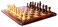 15 X 15 Collectible Acacia Wood Chess Game Board Set Wood Crafted Pieces Best Gift for Birthday and Christmas
