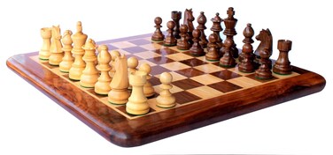 15 X 15 Collectible Acacia Wood Chess Game Board Set Wood Crafted Pieces Best Gift for Birthday and Christmas