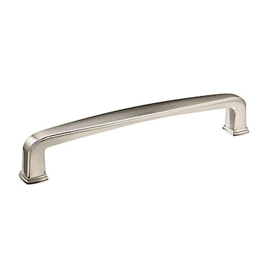Richelieu Hardware BP810128195 Charlemagne Collection 5 116inch 128 mm CentertoCenter Brushed Nickel Transitional Cabinet and Drawer Pull Handle for Kitchen Bathroom and Furniture