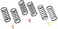 Team Associated 91343 12mm Front Hard Spring Kit 3Pair