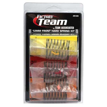 Team Associated 91343 12mm Front Hard Spring Kit 3Pair
