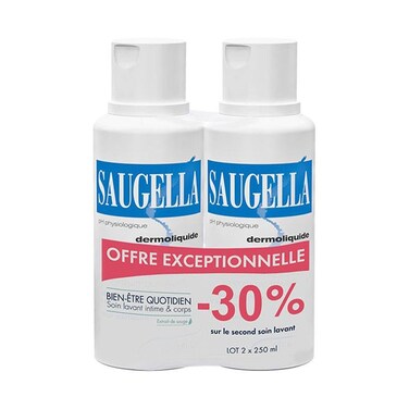 Saugella Dermoliquid 2 x 250ml
