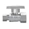 Eastman 12 Inch FIP x 38 Inch OD Compression Quarter Turn Straight Stop Valve Brass Plumbing Fitting Chrome 10755LF