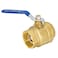 Eastman 2 Inch IPS Heavy Duty Full Port Ball Valve Brass Plumbing Fitting 20055LF