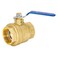 Eastman 2 Inch IPS Heavy Duty Full Port Ball Valve Brass Plumbing Fitting 20055LF