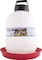 FARMTUFF Durable Top Fill Hanging Plastic Automatic Poultry and Game Bird Fountain Waterer for Chickens 5 Gallon Capacity