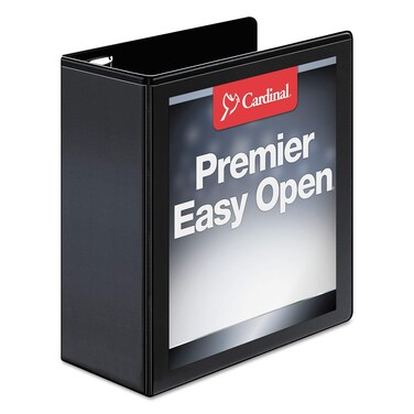 CRD10341  EasyOpen ClearVue Locking SlantD Binder
