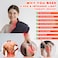Red Light Therapy Infrared Light Therapy Pad Wearable Wrap Heating Pad for Body Pain Relief Back Waist Shoulder Knee Feet Faster Body Energy Recovery with Timer