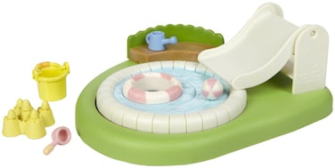 Calico Critters Baby Pool and Sandbox  Beige