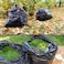 Ultrasac  Lawn Leaf Yard Cleanup Bags 39 Gallon 15 Mil 33x43 Black 100 Countw Ties