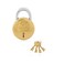 Godrej NavTal 7 Levers 4 Keys Brass Padlock