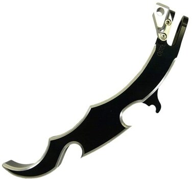 Yana Shiki A3230AB Black Medieval Style Short Kick Stand for Suzuki GSXR 1000GSX 1300R Hayabusa