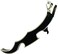 Yana Shiki A3230AB Black Medieval Style Short Kick Stand for Suzuki GSXR 1000GSX 1300R Hayabusa