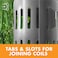 EasyFlex Plastic Tree Trunk Protectors 12 Count Grey