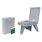 Cleanwaste GO Anywhere Portable Folding Toilet  Plus Bonus Original Wag Bag Kit  Camping Travel Medical Emergency