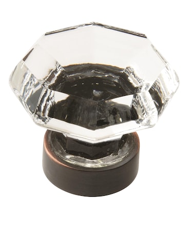 Amerock  Cabinet Knob  ClearOilRubbed Bronze  1516 inch 33 mm Diameter  Traditional Classics  1 Pack  Drawer Knob  Cabinet Hardware
