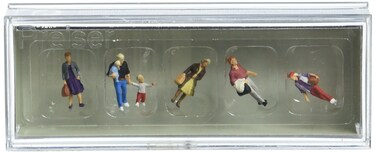 Preiser 79198 Passengers Walking Passengers N Model Figure