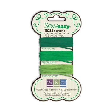We R Memory Keepers 710653 Sew Easy Floss Green