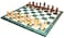 StonKraft Collectible Green Marble Chess Board Set  Wooden Pieces Pawns  Decorative Stone Chess  Home Dcor  20 Inches
