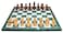 StonKraft Collectible Green Marble Chess Board Set  Wooden Pieces Pawns  Decorative Stone Chess  Home Dcor  20 Inches