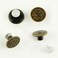 Symak 4pc Replacement Buttons for JeansNo Sewing Tack OnNonRusting Natural