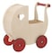 Moover Doll Pram Natural Wood  Fits Dolls up to 17 Tall