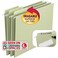 Smead Erasable FasTab Hanging File Folder 13Cut Builtin Tab Letter Size Moss 20 per Box 64032