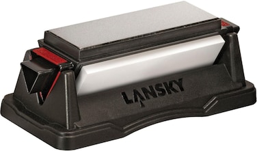 Lansky TriStone Knife Sharpener Benchstone Alumina OxideCeramicDiamond Sharpening Stone Set  BSTR100