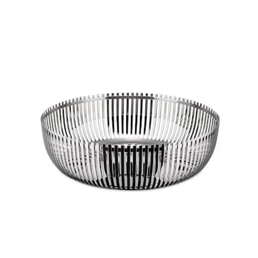 Alessi Round Basket 23cm Silver