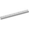 Pitsco Education TETRIX MAX 416 mm Channel 416 mm Aluminum CChannel with 16 mm Repeating Hole Pattern Robotics Building Elements Spare Parts for Robotics and Vehicles Package of 1