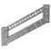 Pitsco Education TETRIX MAX 416 mm Channel 416 mm Aluminum CChannel with 16 mm Repeating Hole Pattern Robotics Building Elements Spare Parts for Robotics and Vehicles Package of 1