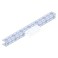 Pitsco Education TETRIX MAX 416 mm Channel 416 mm Aluminum CChannel with 16 mm Repeating Hole Pattern Robotics Building Elements Spare Parts for Robotics and Vehicles Package of 1