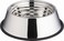 Indipets NonTip Capacity Measurement Dish NonSkid Pet Water and Food Bowl  16 oz Stainless Steel PN 800144