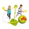 Early Fun Swingball  All Surface Tether Tennis Game  Ages 3 Lime GreenYellow