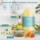 1Shoppe Terra Pure Eco Botanics Natural Hand  Body Wash with Raw Honey  White Tea  Gallon Jug Bulk Toiletries for Airbnb Vacation Rentals and Home Bathroom Refill For Soap Dispensers  Set Of 4
