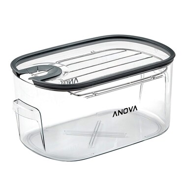 Anova Culinary ANTC01 Sous Vide Cooker Cooking container Holds Up to 16L of Water With Removable Lid and Rack