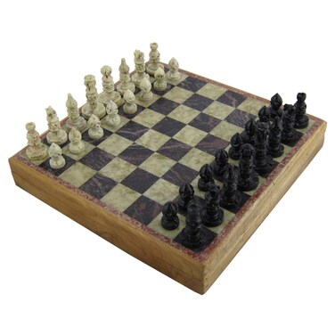 RoyaltyRoute Strategy Board Games for Adults Unique Chess Sets and Board 10 Inches X 10 Inches  Christmas Gifts for Boys Girls Kids  Children
