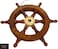 Medieval Replicas Brass Wheel Nautical Wooden Ship Wheel 12 inch 12 in
