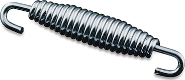Kuryakyn 7110 Chrome Plated OEM Motorcycle Kickstand Spring 19852006 HarleyDavidson Late Model Big Twins Pack of 1