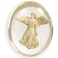 AngelStar 8706 Healing Angel Worry Stone 112Inch White