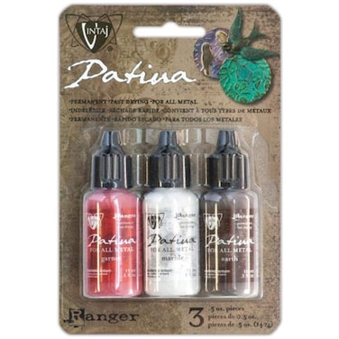 Vintaj Patina Painted Barn Kit  Garnet Marble  Earth
