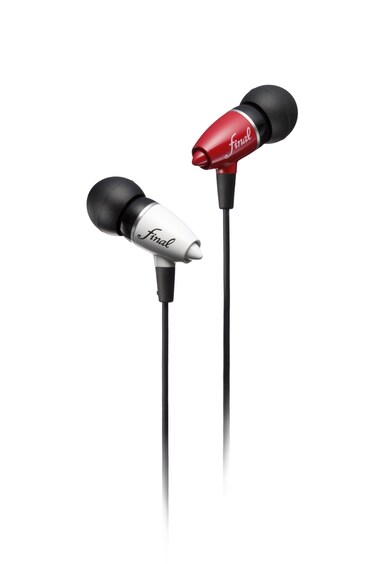Final Audio Design Adagio III Rouge  Blanc Dynamic Driver Earphones Rouge and Blanc