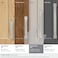 Amerock  Cabinet Pull  Satin Nickel  5116 inch 128 mm Center to Center  Blackrock  1 Pack  Drawer Pull  Drawer Handle  Cabinet Hardware