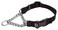 Cetacea Chain Martingale DogPet Collar with Quick Release XLarge Black