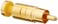 Platinum Tools 18285 RCA RGB Compression 25AWG Gold Plated 25Pack