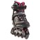 Rollerblade Zetrablade W  Womens Skate  4x80mm84A Wheels  SG 5 Performance Bearings  BlackCherry  US Womens Size 7