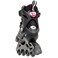 Rollerblade Zetrablade W  Womens Skate  4x80mm84A Wheels  SG 5 Performance Bearings  BlackCherry  US Womens Size 7