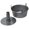 Chicago Metallic Professional 2Piece 95Inch Angel Food Cake Pan with Feet 95 x 4