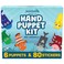 jackinthebox Hand Puppet Making Kit  6 Sea Animals Felt Puppet Craft Kit for Kids Creative DIY Arts  Crafts Kit Make Your Own Puppets for Storytelling Role Play Great Craft Gifts for Kids Ages 48