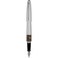Pilot MR Animal Collection Fountain Pen in Gift Box Matte Silver Barrel with Python Accent Fine Point Stainless Steel Nib Refillable Black Ink 91140